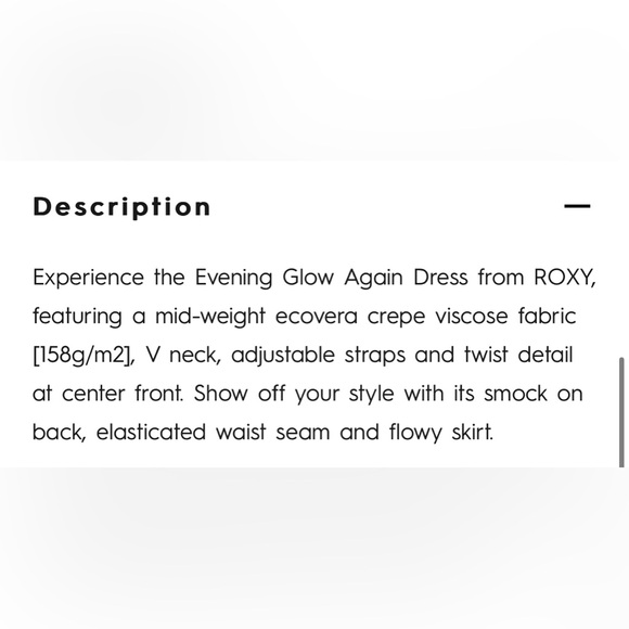 Roxy Evening Glow Again Dress - Picture 8 of 8